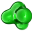Virus Green Icon 32x32 png
